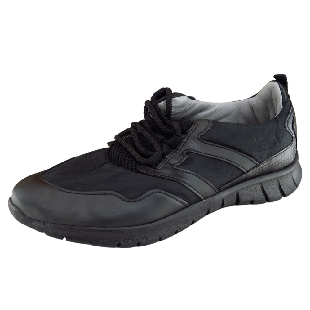 Zara Women Size 35 M‎ Shoes Black Fashion Sneakers Synthetic